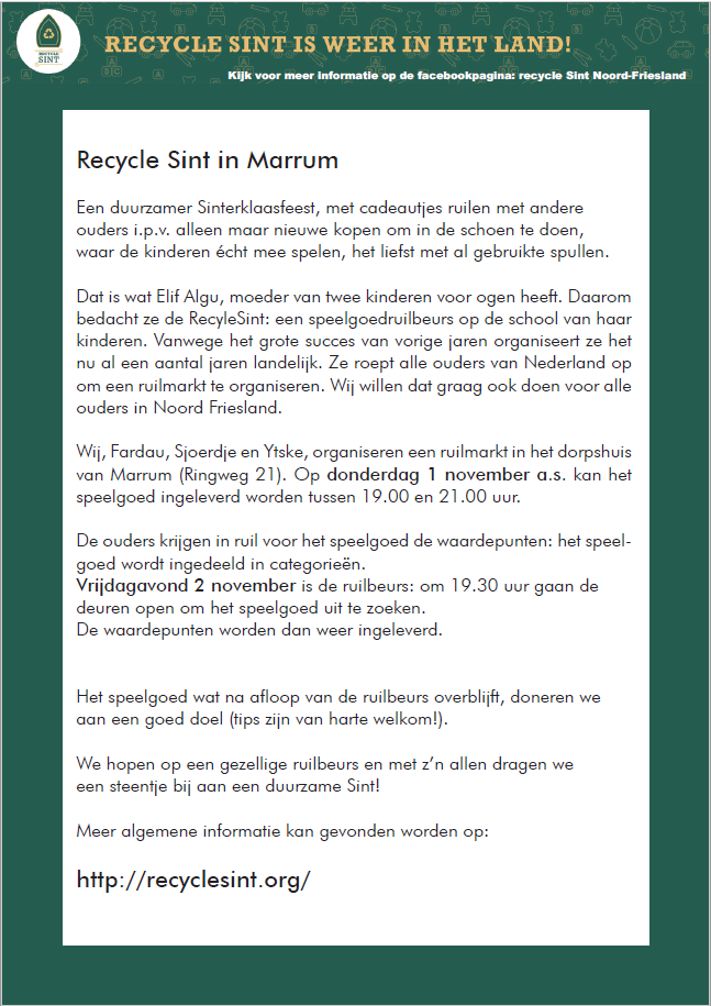 recyclesint marrum