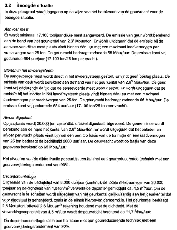 geurbronnen nieuweweg vlgs geurrapport
