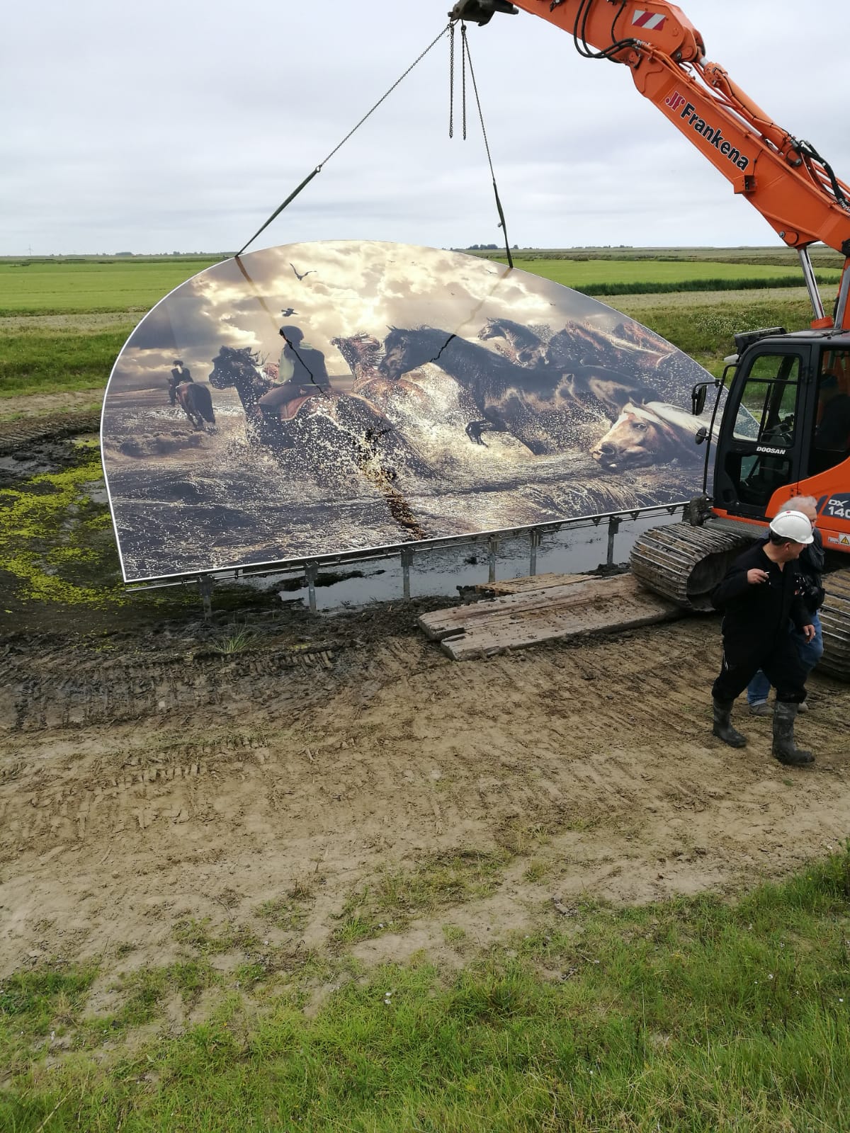 kunstwerk foto paardendobbe