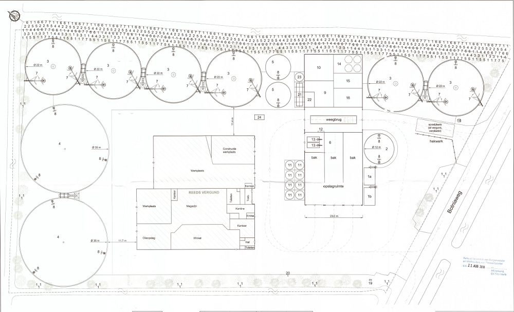 plattegrond plan 2011botniaweg