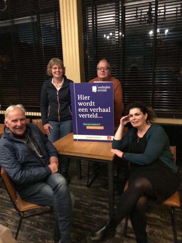 verhalenavond vertellers