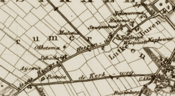 fragment Eekhoffkaart 1853