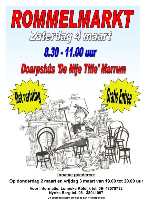 Rommelmarkt Marrum 2023